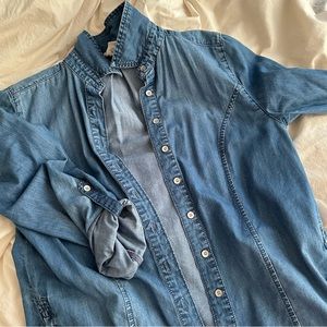 American Rag Light Denim Button Down Top/Jacket